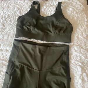 Matching workout set!